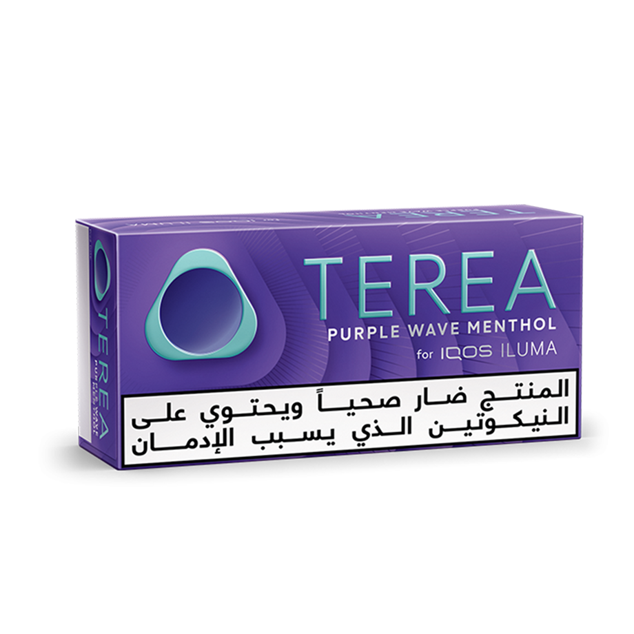 TEREA بيربل ويف منثول (١٠ عبوات), ويف منثول