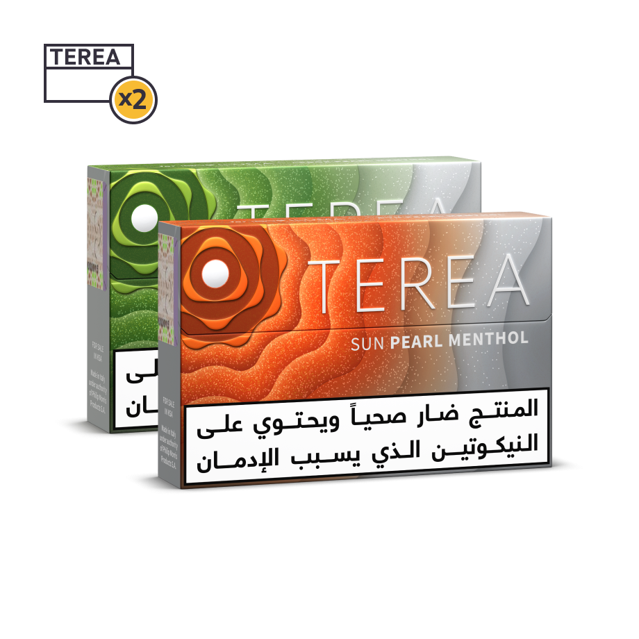 باقات TEREA مع الكبسولات (عبوتان), 