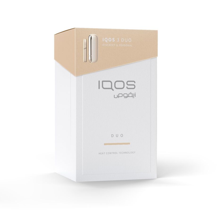 IQOS 3 DUO System, Brilliant Gold