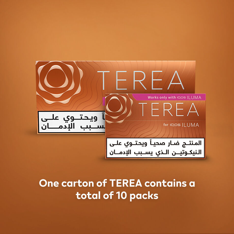 TEREA AMBER (10 packs), Amber
