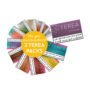 TEREA discovery bundle (3 packs), 