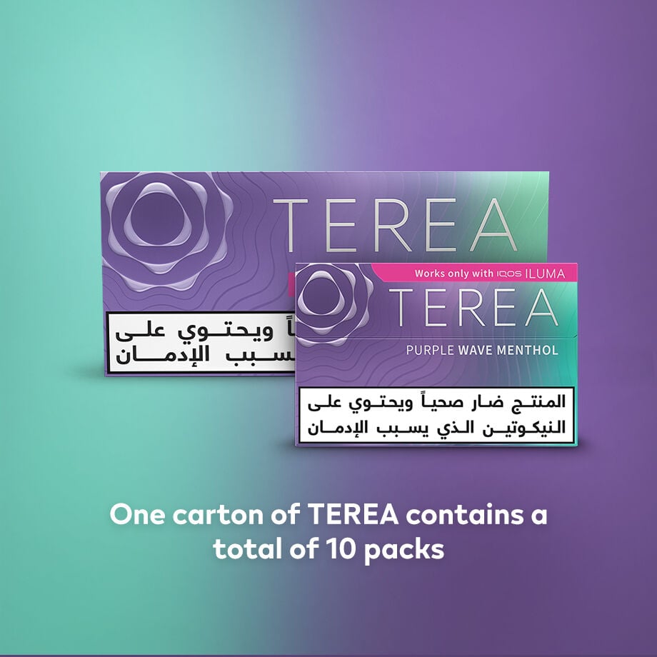TEREA PURPLE WAVE Menthol (10 packs), Wave Menthol TEREA PURPLE WAVE Menthol (10 packs), Wave Menthol