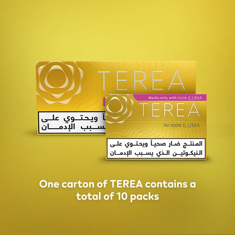 TEREA YELLOW (10 packs), Yellow TEREA YELLOW (10 packs), Yellow