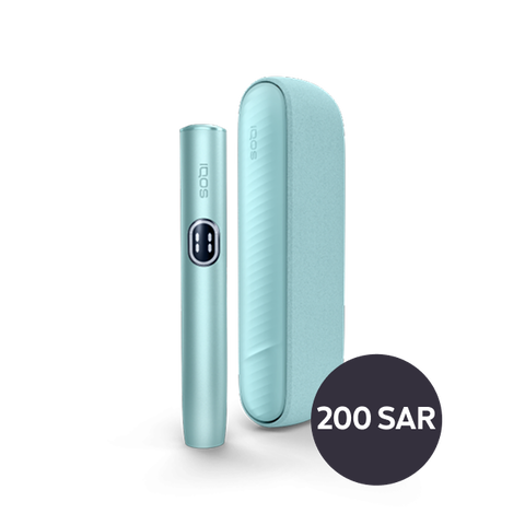 A moss green IQOS ILUMA device.