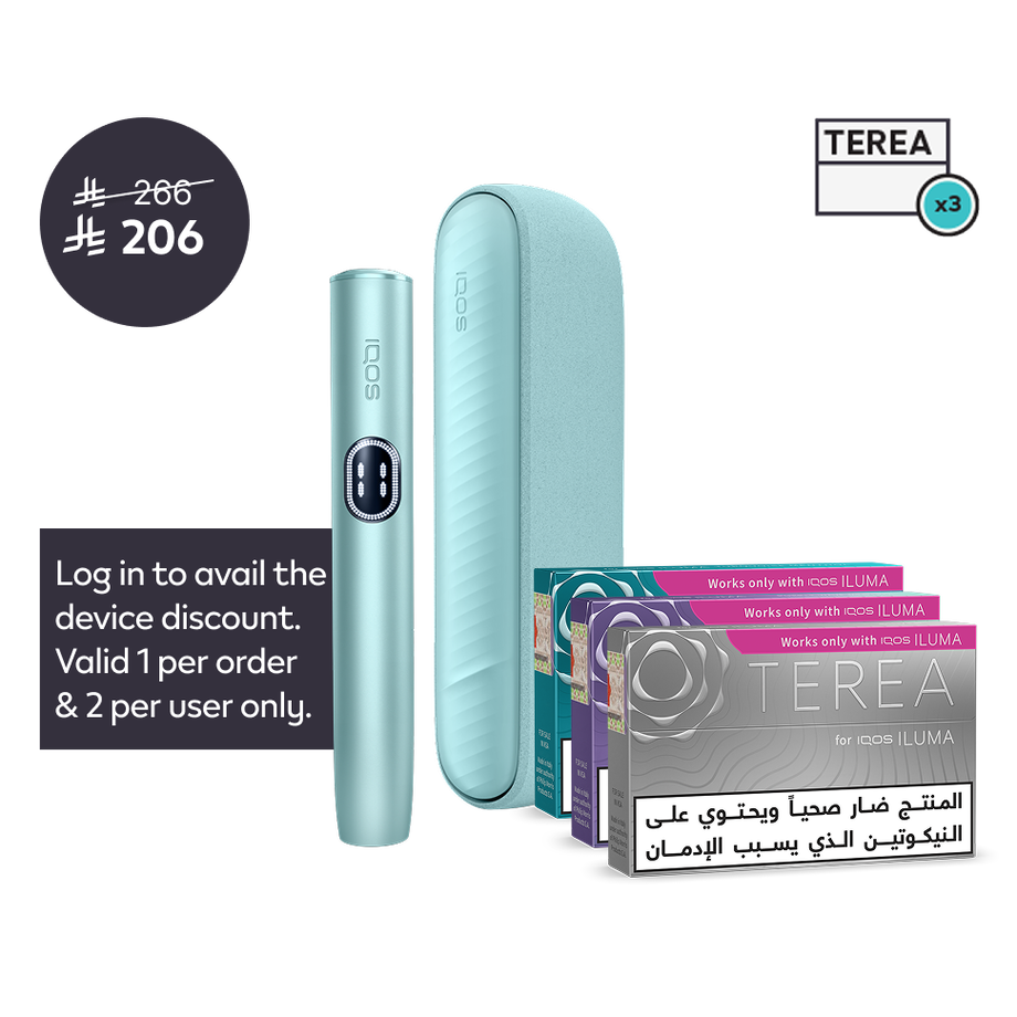 IQOS ILUMA i & TEREA Starter Kit, 