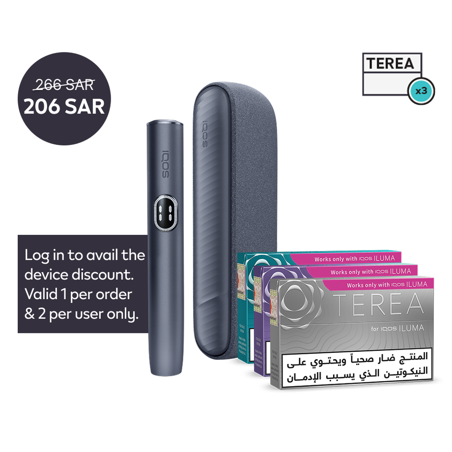 IQOS ILUMA i & TEREA Starter Kit, 