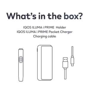 IQOS ILUMA i PRIME System Midnight Black, Midnight Black