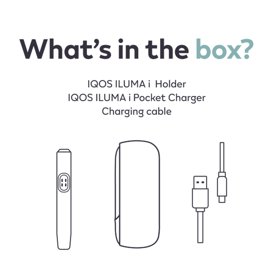 IQOS ILUMA i System Breeze Blue, Breeze Blue
