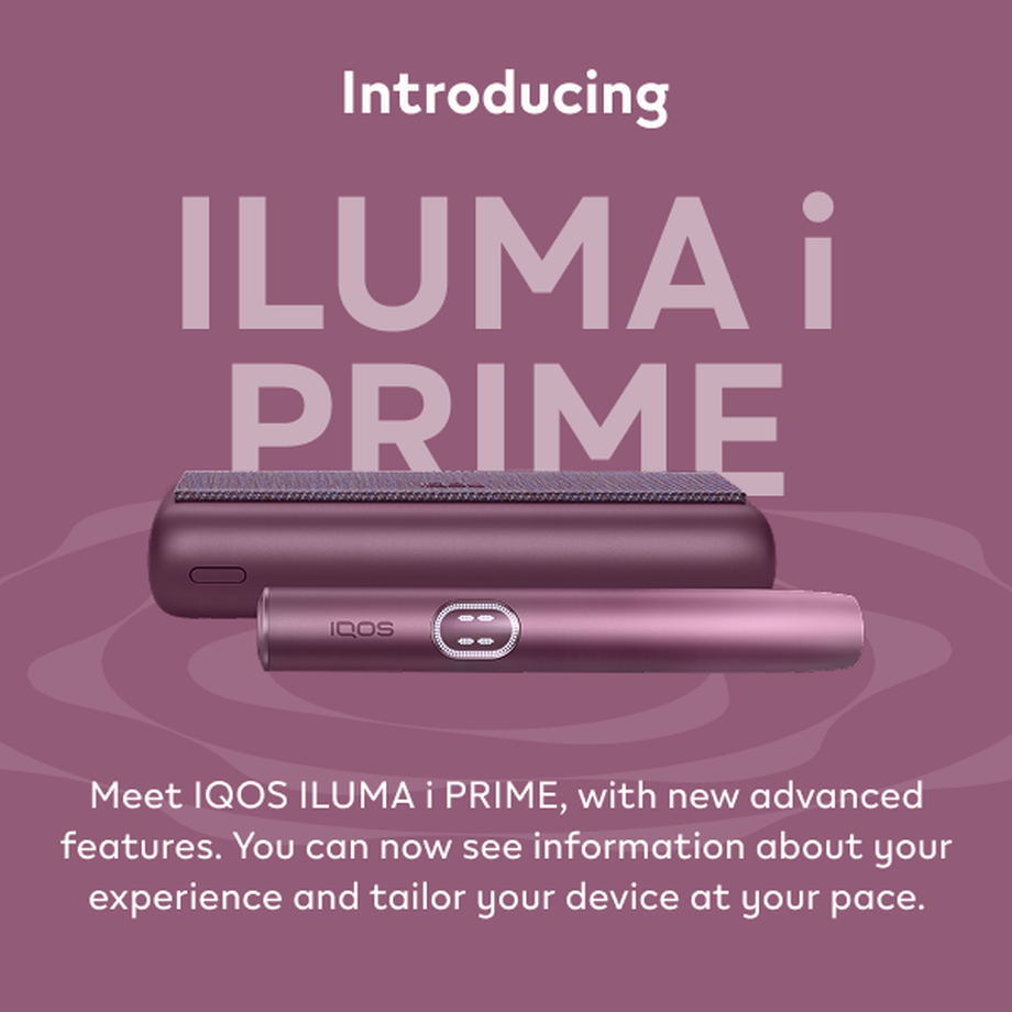 IQOS ILUMA i PRIME System Garnet Red, Garnet Red