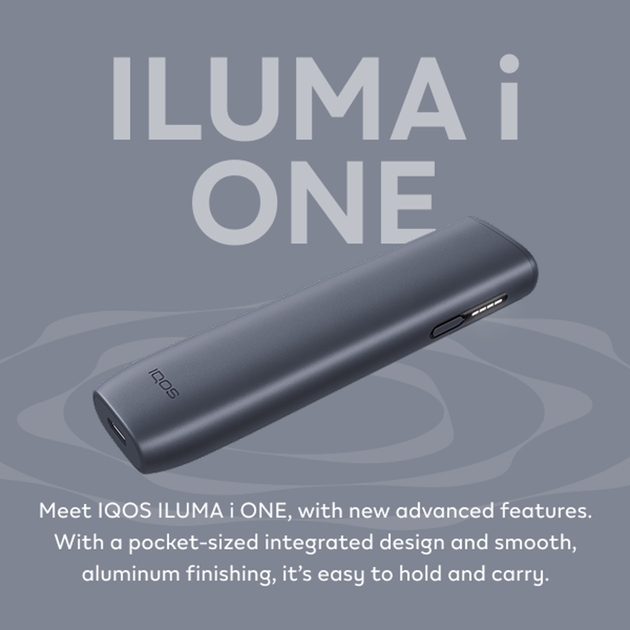 IQOS ILUMA i One System Midnight Black, Midnight Black