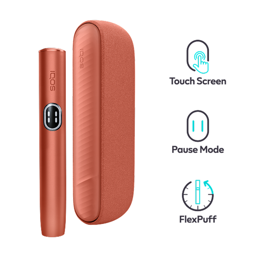 IQOS ILUMA i System Vivid Terracotta, Vivid Terracotta IQOS ILUMA i System Vivid Terracotta, Vivid Terracotta