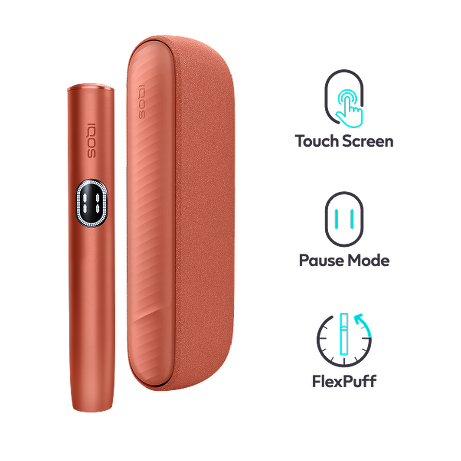 IQOS ILUMA i System Vivid Terracotta, Vivid Terracotta