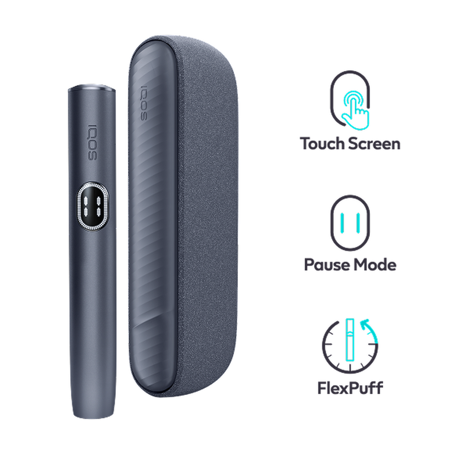 IQOS ILUMA i System Midnight Black, Midnight Black