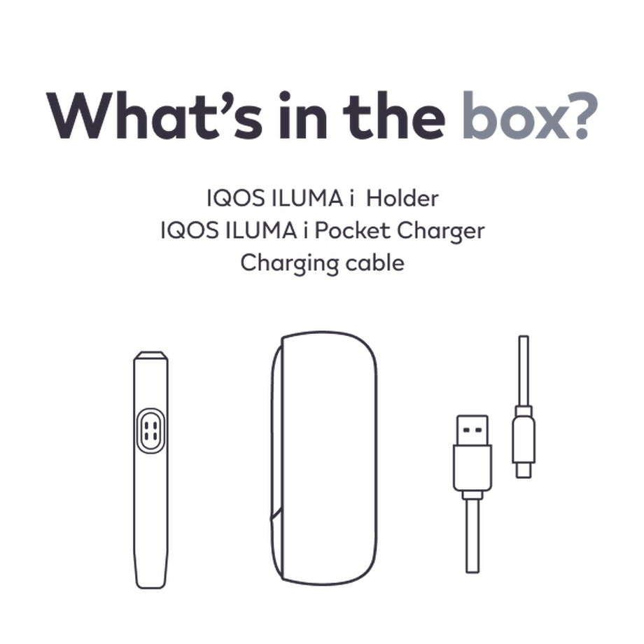IQOS ILUMA i System Midnight Black, Midnight Black IQOS ILUMA i System Midnight Black, Midnight Black