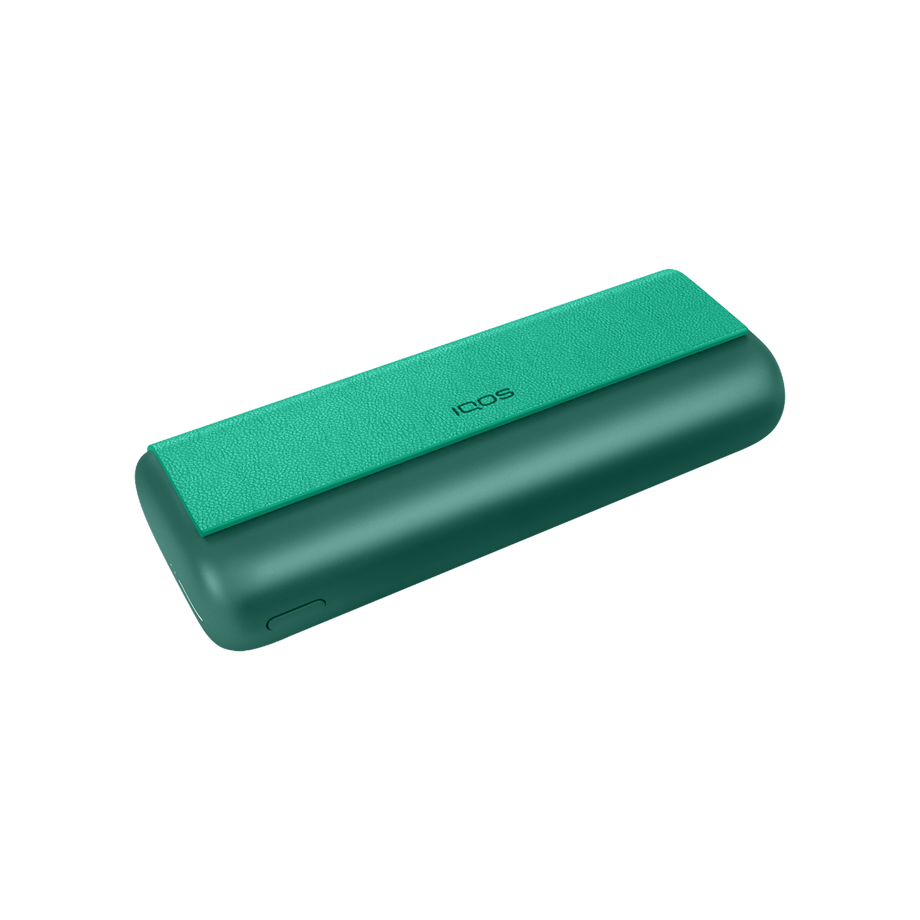 غلاف IQOS ILUMA PRIME معدني أخضر, معدني أخضر