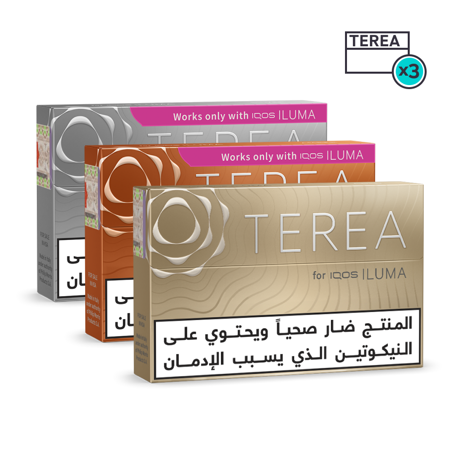 التشكيلة الغنية TEREA Rich Mix (3 عبوات), السلسة