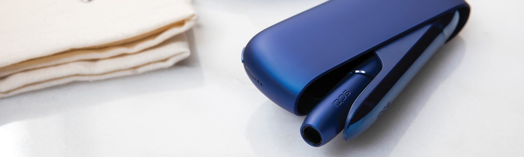 Blue IQOS Device